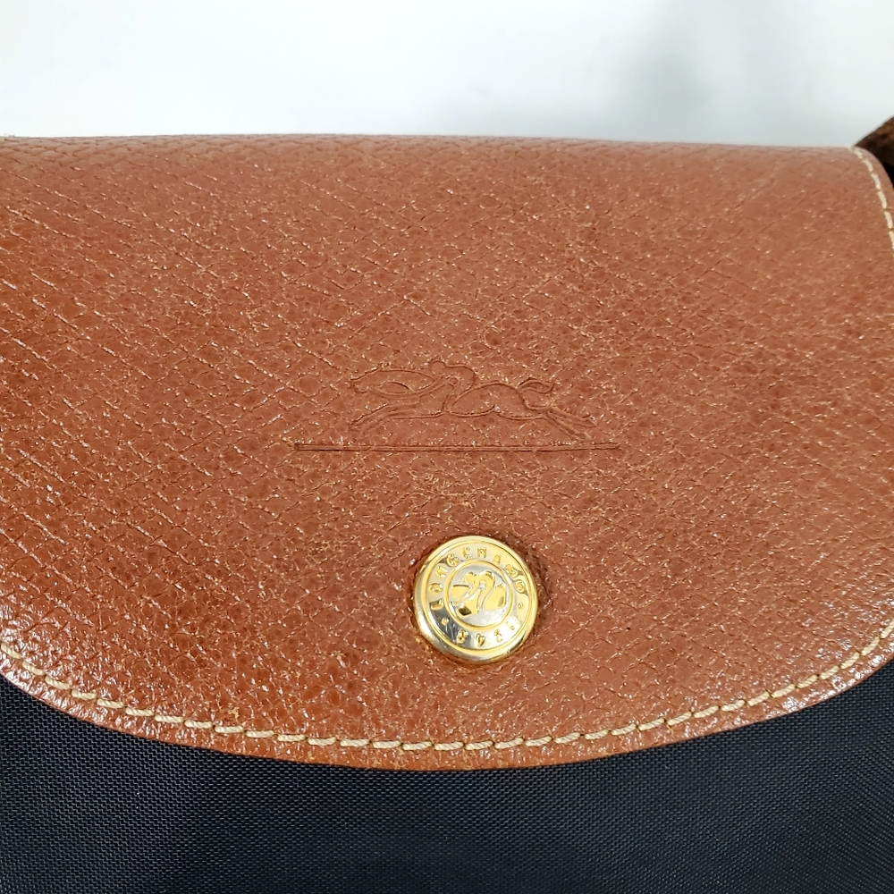 Vintage Longchamp Le Pliage Shoulder Bag size M - Picture 7 of 17
